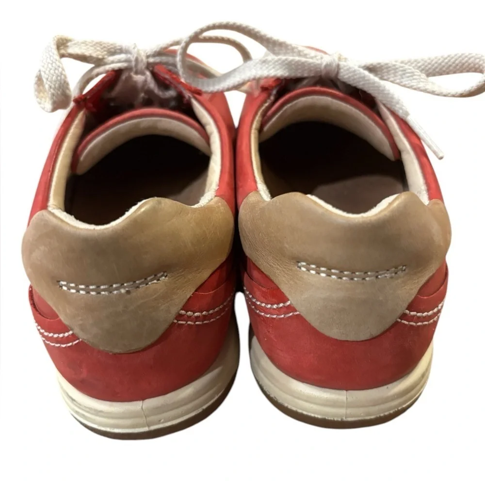 ECCO Chase Tie, Chilli Red size 37 US 6-6.5